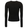 Cut-out sweater