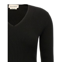 Cut-out sweater