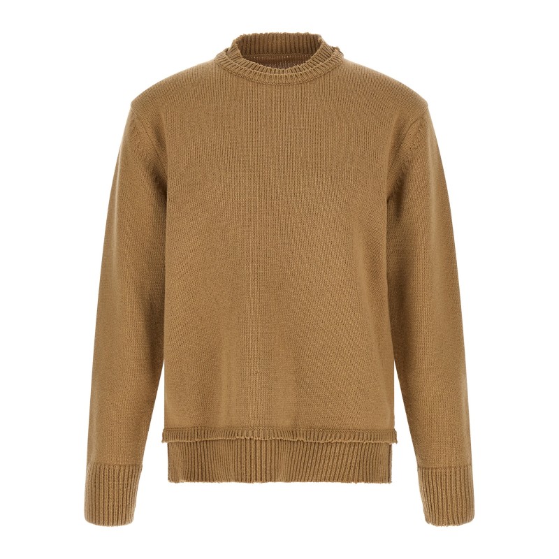 Patch sweater