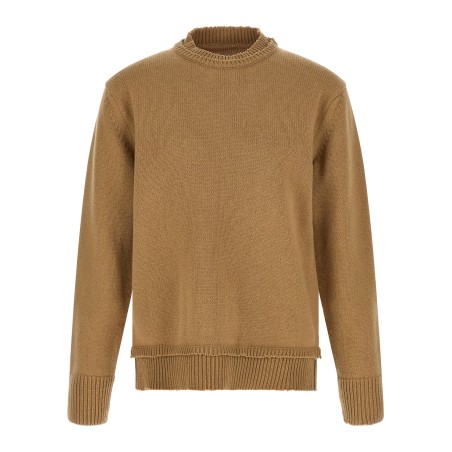 Patch sweater