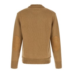 Patch sweater