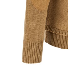 Patch sweater