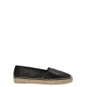 Logo leather espadrilles