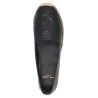Logo leather espadrilles