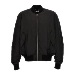 Nylon bomber jacket