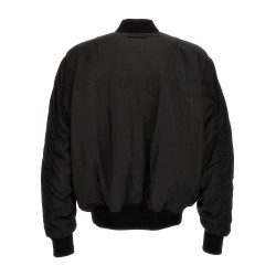 Nylon bomber jacket