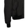 Nylon bomber jacket