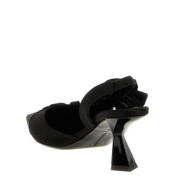 Slingback ruffles