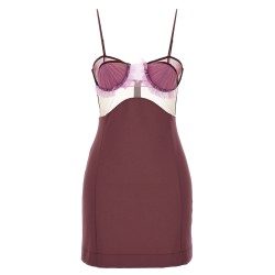 'Explosive Flower Bra' dress