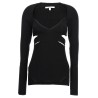 Cut-out sweater
