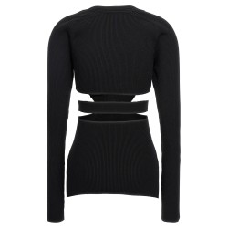 Cut-out sweater