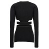 Cut-out sweater