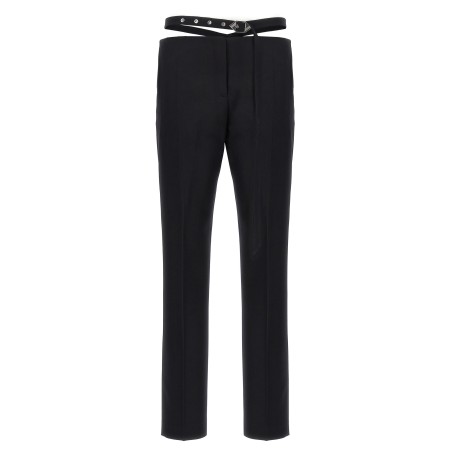 Belt detail trousers