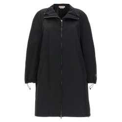 Satin parka