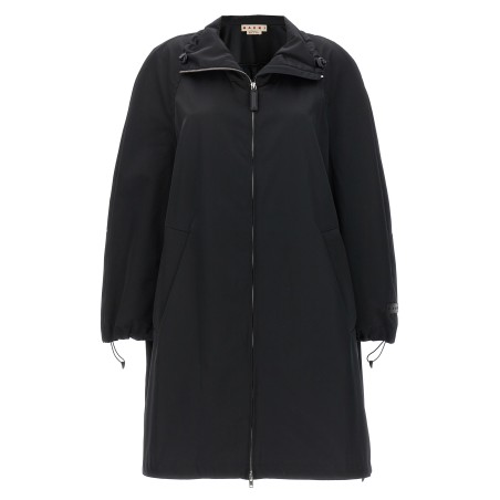 Satin parka