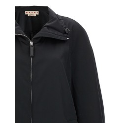 Satin parka