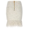 'Fringed Tweed' skirt
