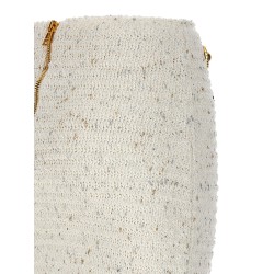 'Fringed Tweed' skirt