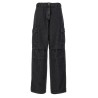 'Denim Wide Leg Cargo' jeans