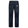 Fringed stitching jeans