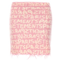 'Graffiti Monogram' skirt