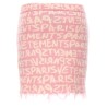 'Graffiti Monogram' skirt