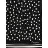 Polka dot chiffon scarf