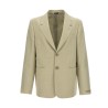 Single-breasted wool blazer