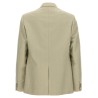 Single-breasted wool blazer