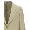 Single-breasted wool blazer