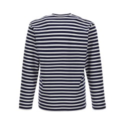 Logo patch stripes t-shirt