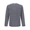Logo patch stripes t-shirt
