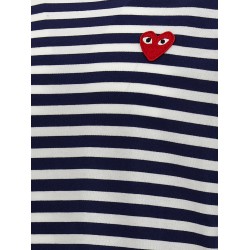 Logo patch stripes t-shirt