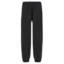 Logo placcetta pants