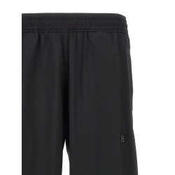 Logo placcetta pants