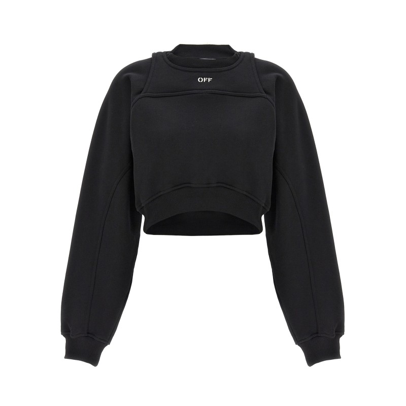 Cropped sweatshirt