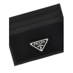 Re-Nylon Saffiano cardholder