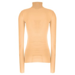 Silk turtleneck top