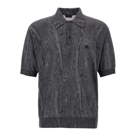 'Paisley' polo shirt