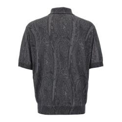 'Paisley' polo shirt