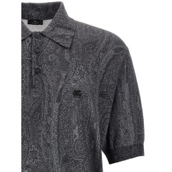 'Paisley' polo shirt