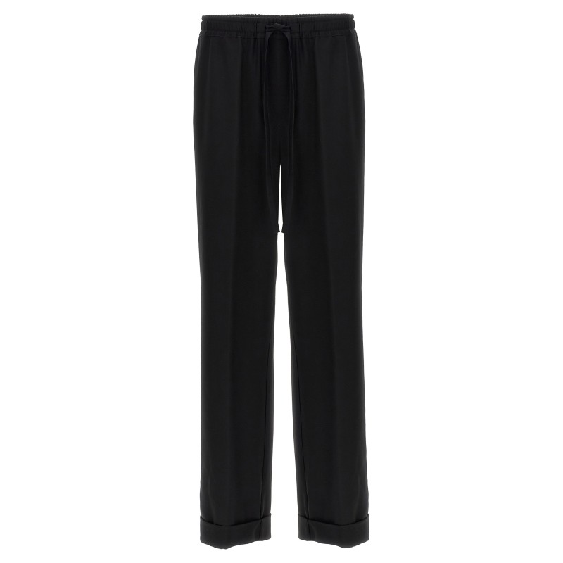 Contrast piping pants