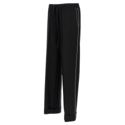 Contrast piping pants