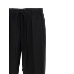 Contrast piping pants