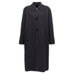 Double wool coat