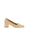 Patent leather pumps
