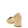 Patent leather pumps
