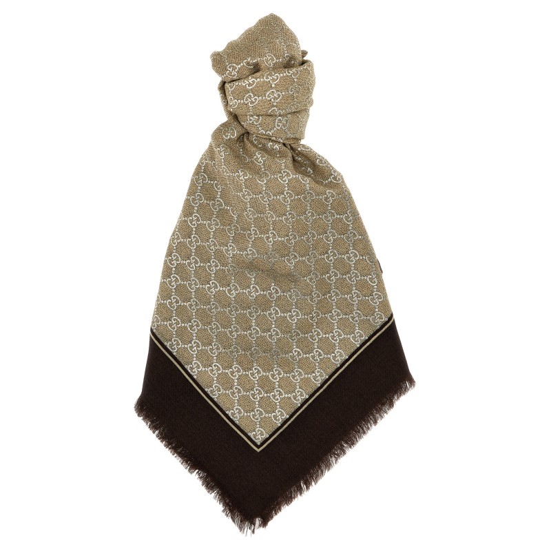 GG lamé scarf