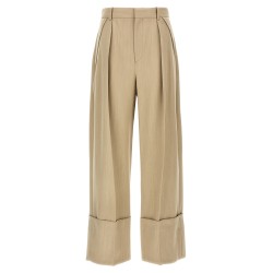 Maxi turn-up pants