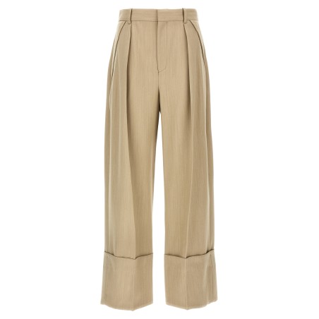 Maxi turn-up pants